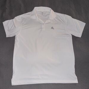 Rhoback White Performance Polo